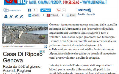 Rassegna Stampa – Progetto Vernazzola su Il Secolo XIX