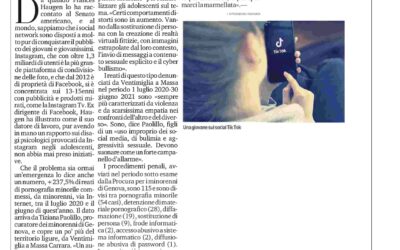 I ragazzi nella trappola dei social network: aumentati del 240% i reati di pornografia