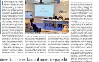 Liceo Tecnologico, il progetto prosegue: ecco la strada